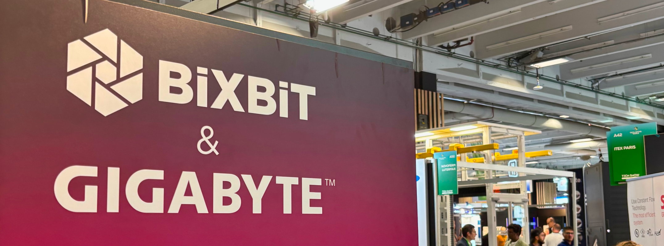 BiXBiT at Data Centre World Paris 2025 exhibition in Paris
