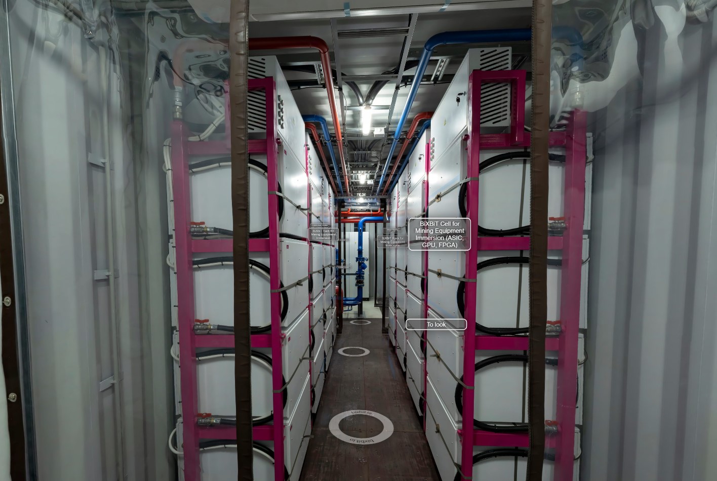 mining container racks