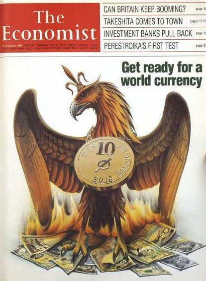 30 лет назад предсказали единую мировую валюту Феникс