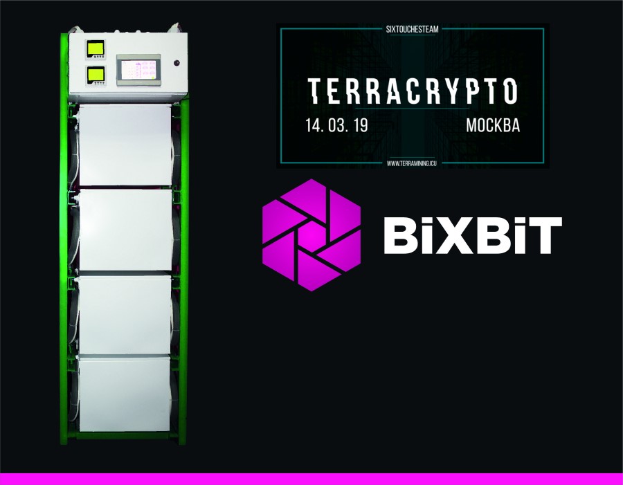 BiXBiT revealed an improved installation at TerraCrypto event in Moscow ...