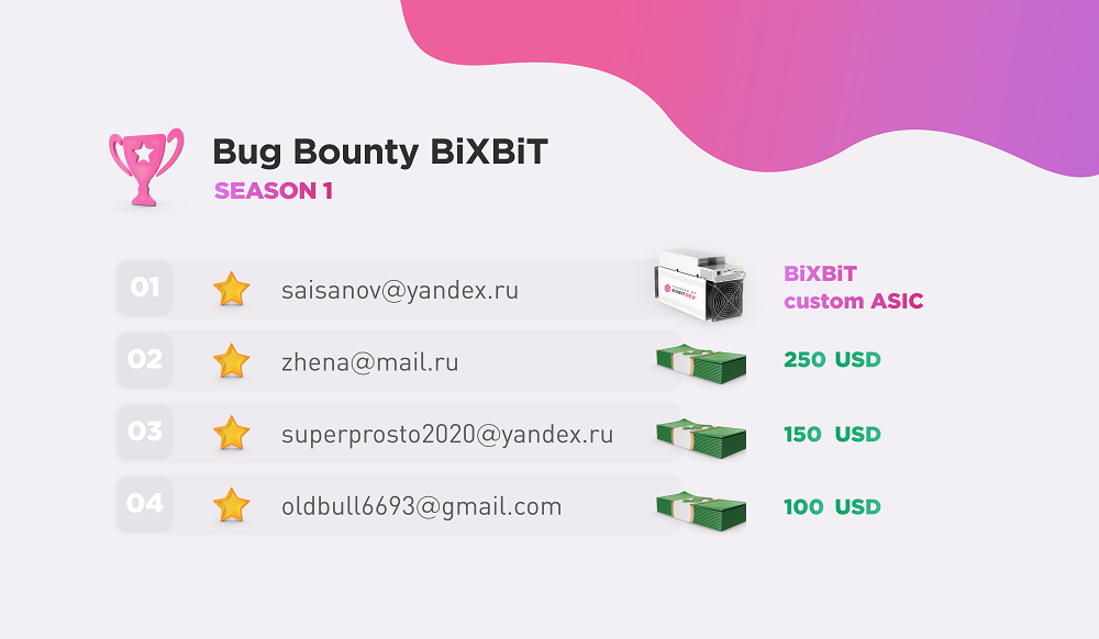 Results of the BiXBiT Bug Bounty Program