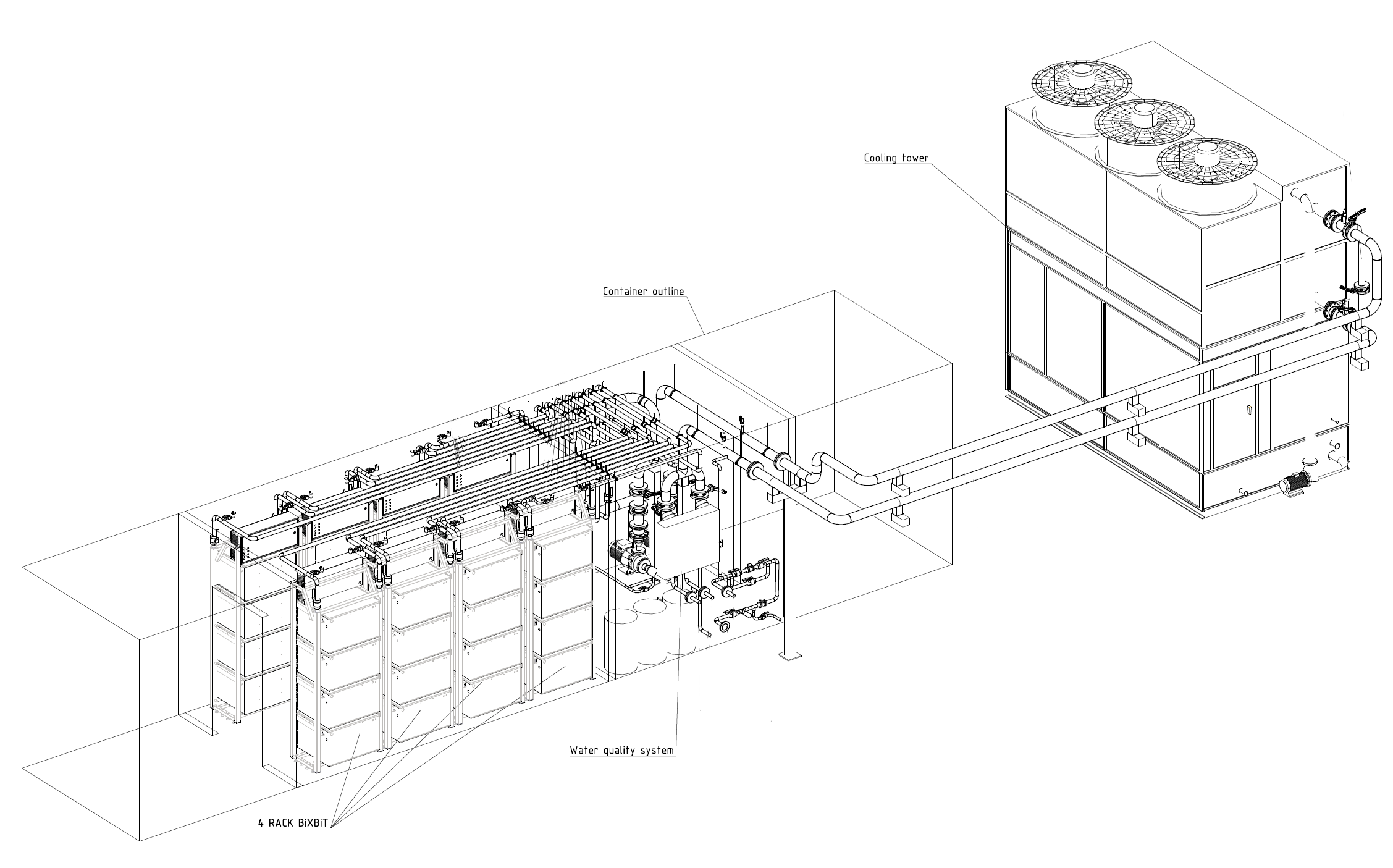 shipping contaiiner crypto mining blue prints