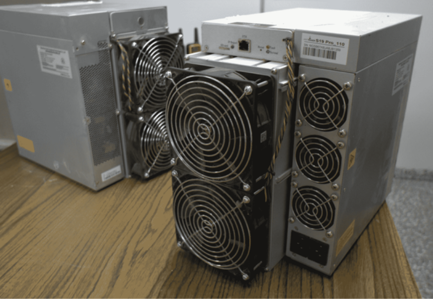 Antminer S19 Pro device
